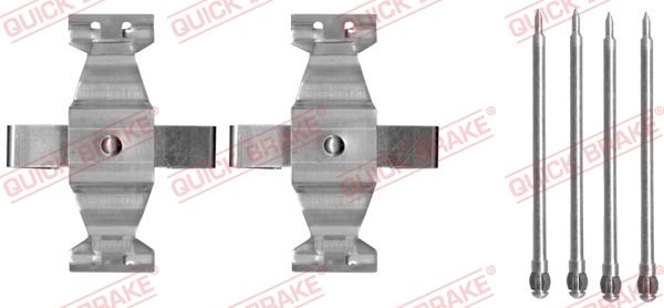 QUICK BRAKE Tarvikesarja, jarrupala 109-1636